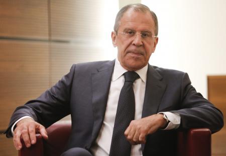 Russian foreign minister Lavrov: discredited claim