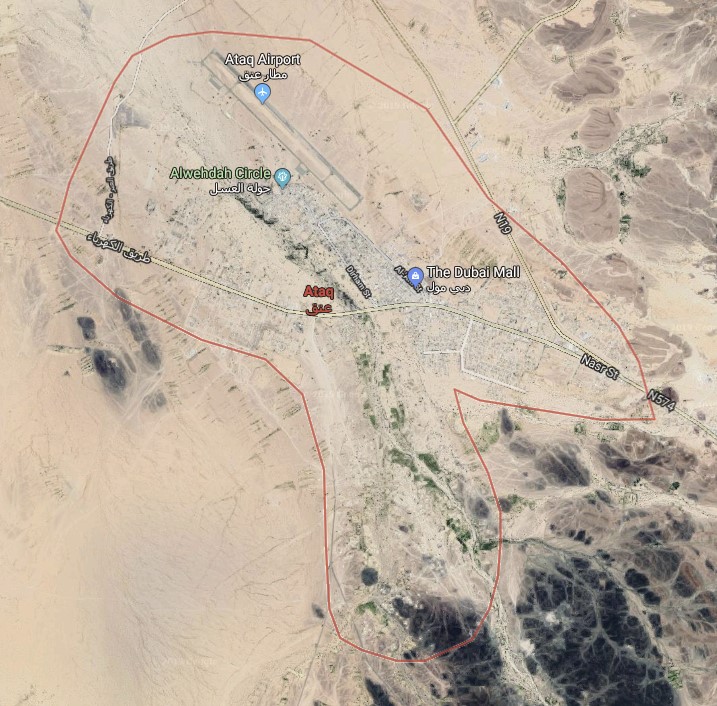 Satellite view of Ataq. <a href="https://bit.ly/2zkeLG5">Click here to enlarge</a>.