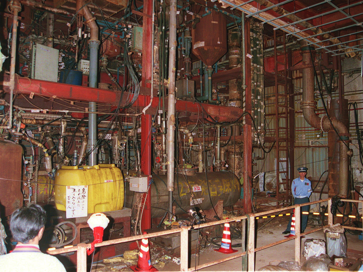 DIY chemical weapons, Japanese style. The inside of Aum Shinrikyo’s sarin factory. Basically, it was a failure.
