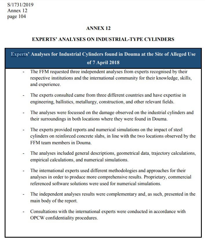 What the FFM said about its experts